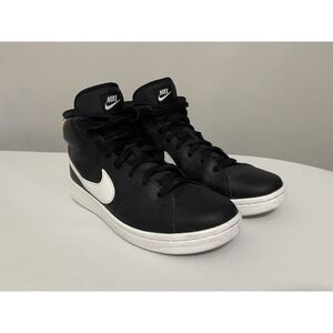 Nike Court‎ Royale 2 Mid Men's Size 10 Black/White CQ9179-001